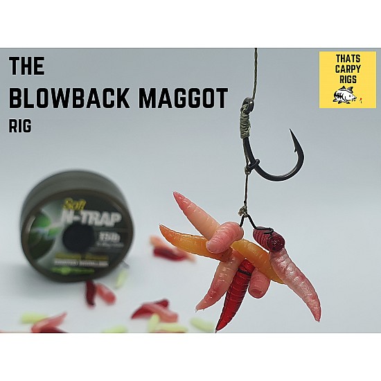 Maggot Clip Rig (Blowback) - Professionally Tied Carp Rigs