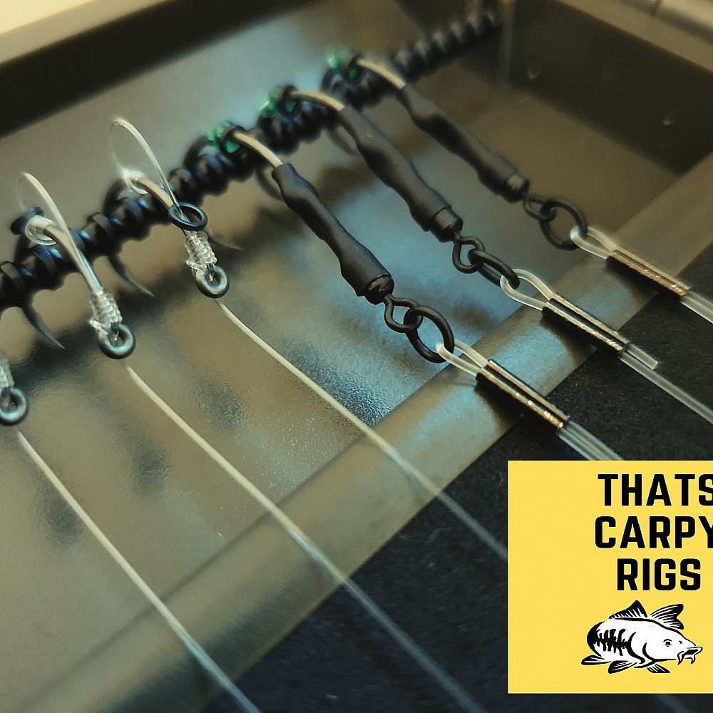 Prosty Rig 6 x Premium IQ D Rigs & Ronnie Rigs Combo - Professionally Tied Carp Rigs