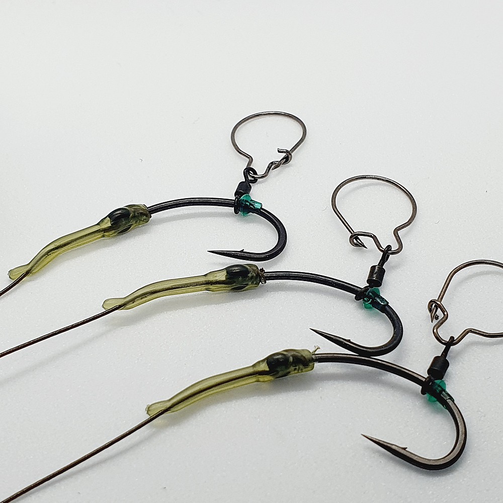Maggot Clip Rigs - Professionally Tied Carp Rigs