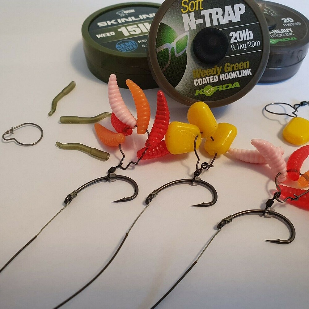 Maggot Clip Rigs - Professionally Tied Carp Rigs