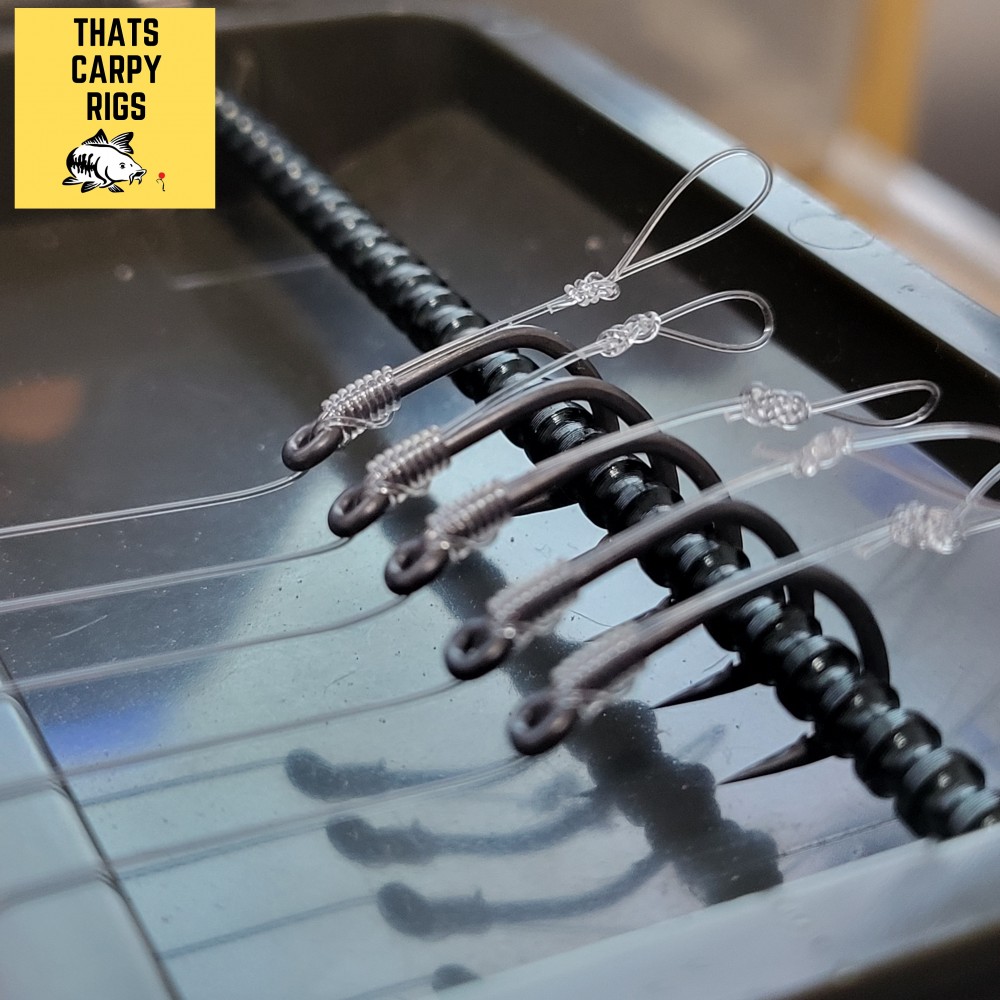Classic Fluorocarbon Hair Rigs - Professionally Tied Carp Rigs