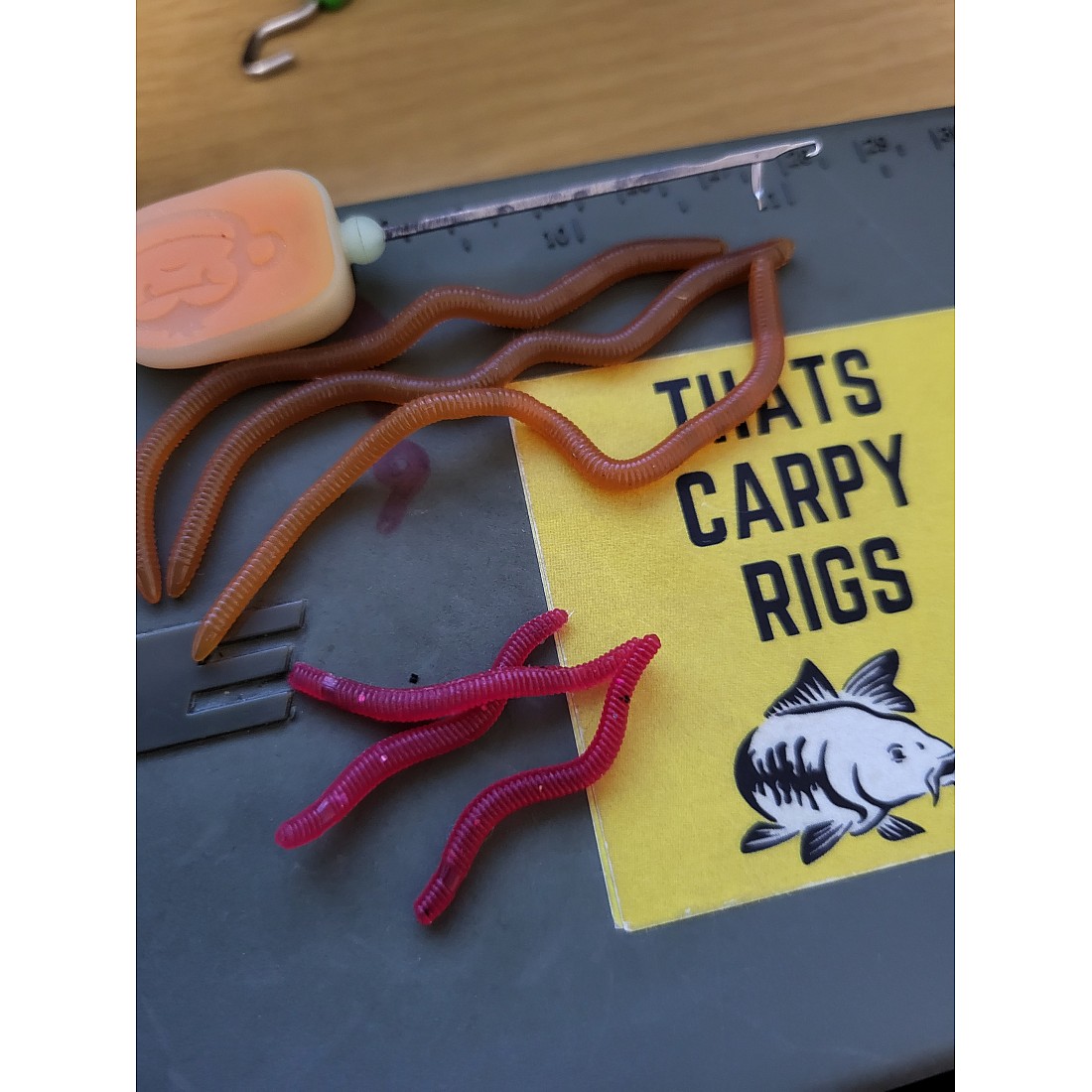 Ragworm Rig Turbo German Worm Rigs - Professionally Tied Carp Rigs