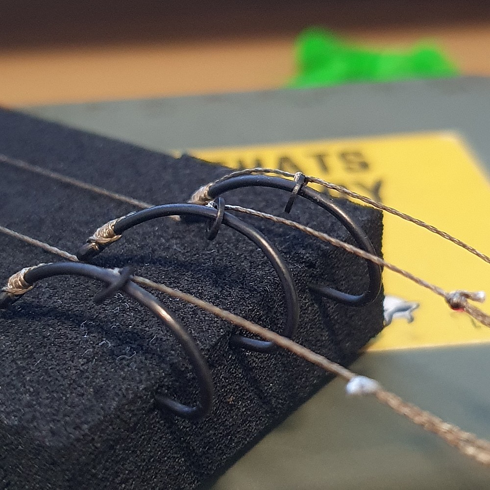 Solid PVA Bag Hair Rigs - Professionally Tied Carp Rigs